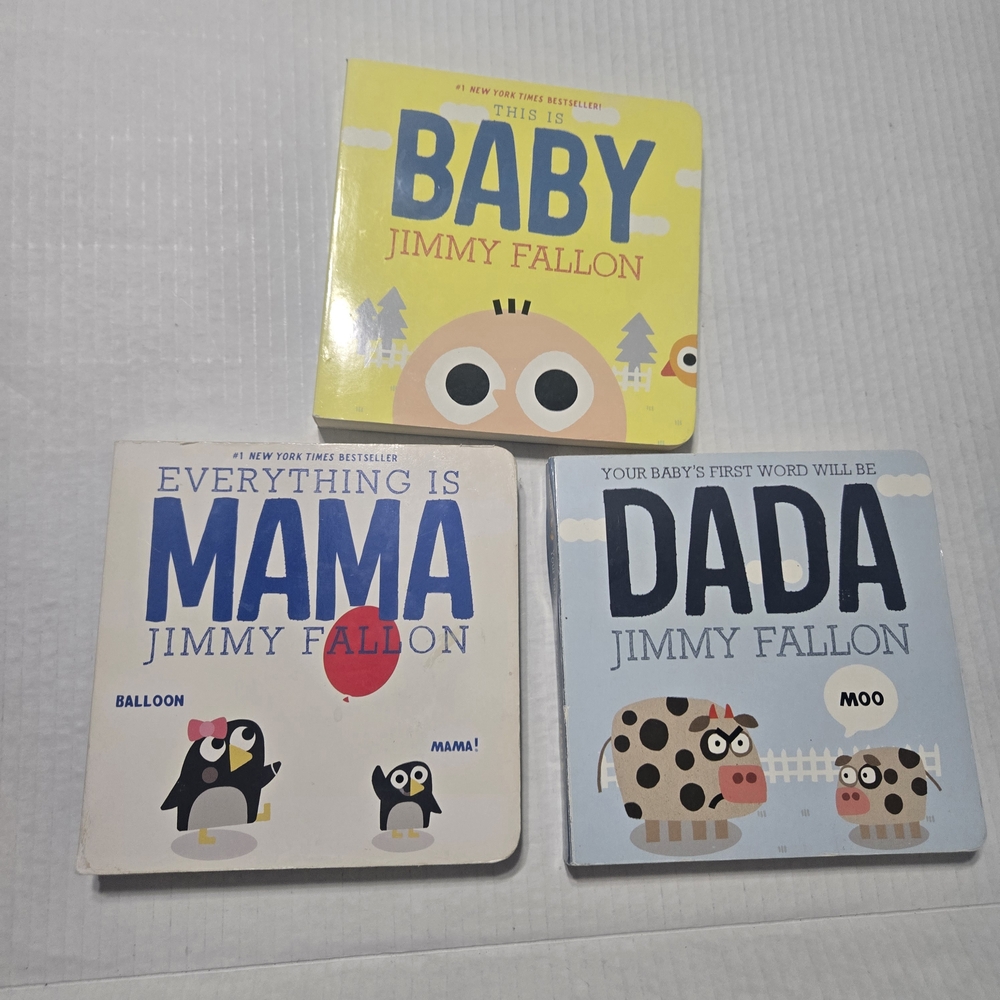 Jimmy Fallon Baby, Mama, Dada Board Books